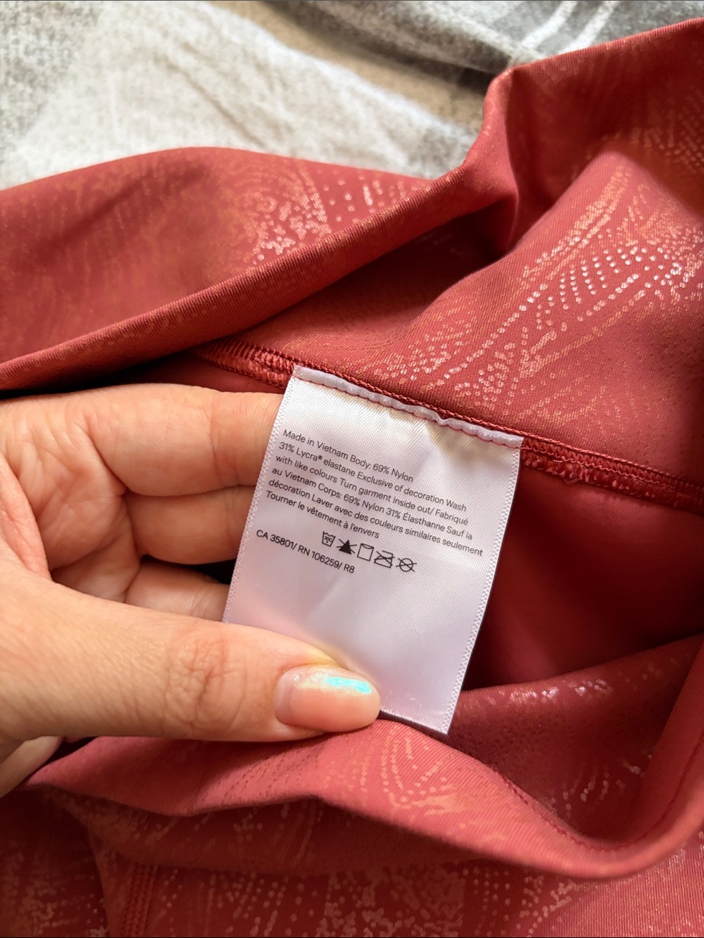 LULULEMON WUNDER UNDER HIGH RISE TIGHT 28” *SHINE* - Picture 6 of 7